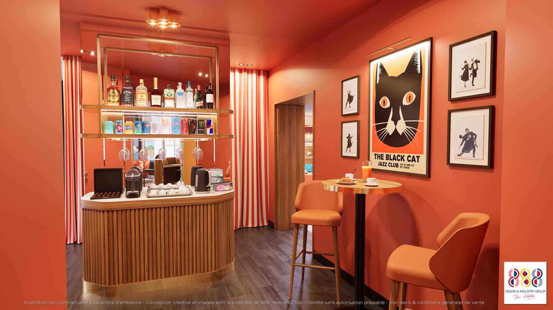 Hôtel Montparnasse Saint-Germain  - bar