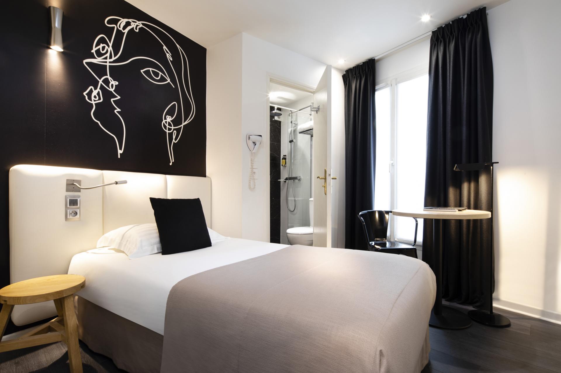 Hôtel Montparnasse Saint Germain - chambre