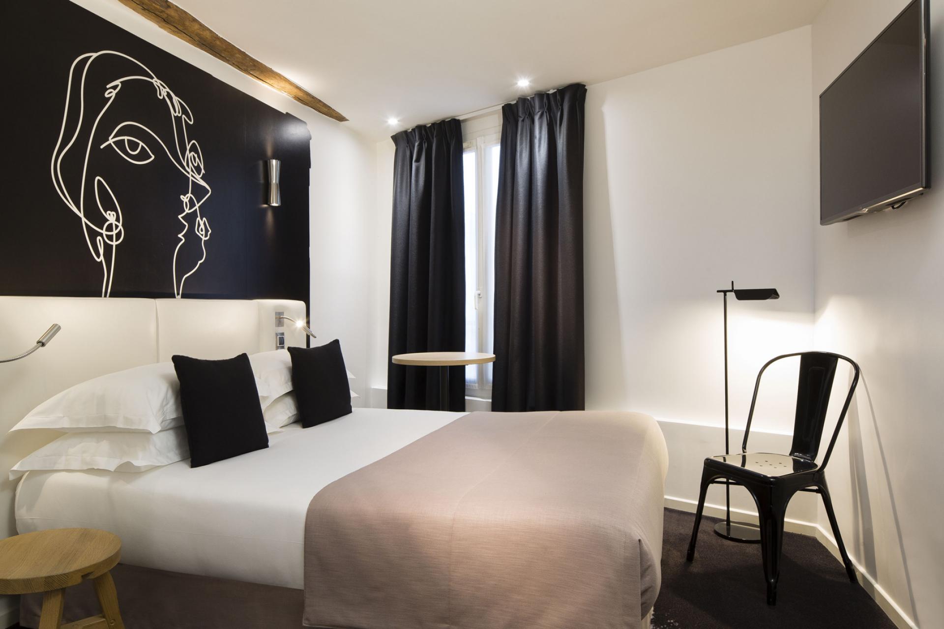 Hôtel Montparnasse Saint Germain - chambre