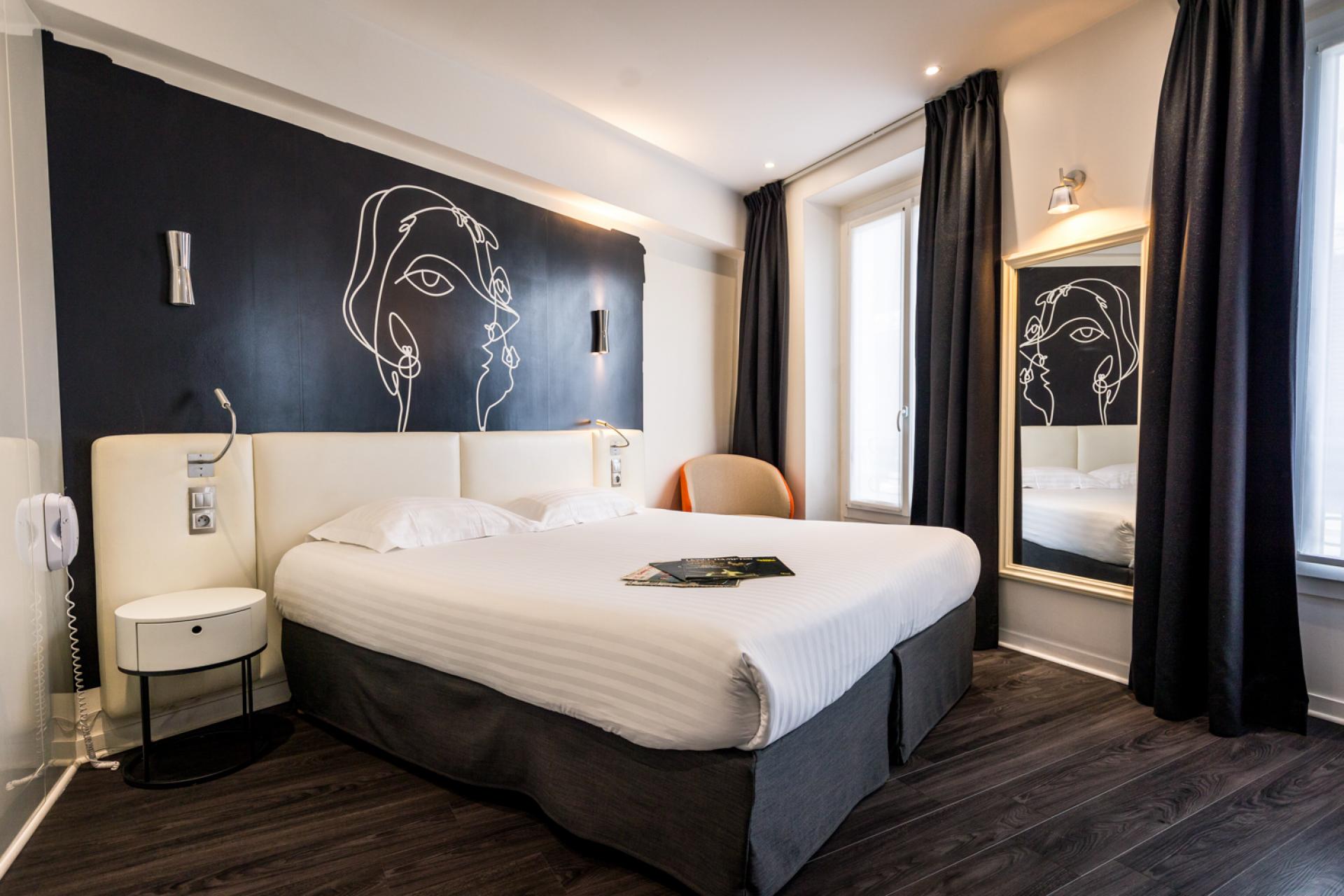 Hôtel Montparnasse Saint Germain - chambre