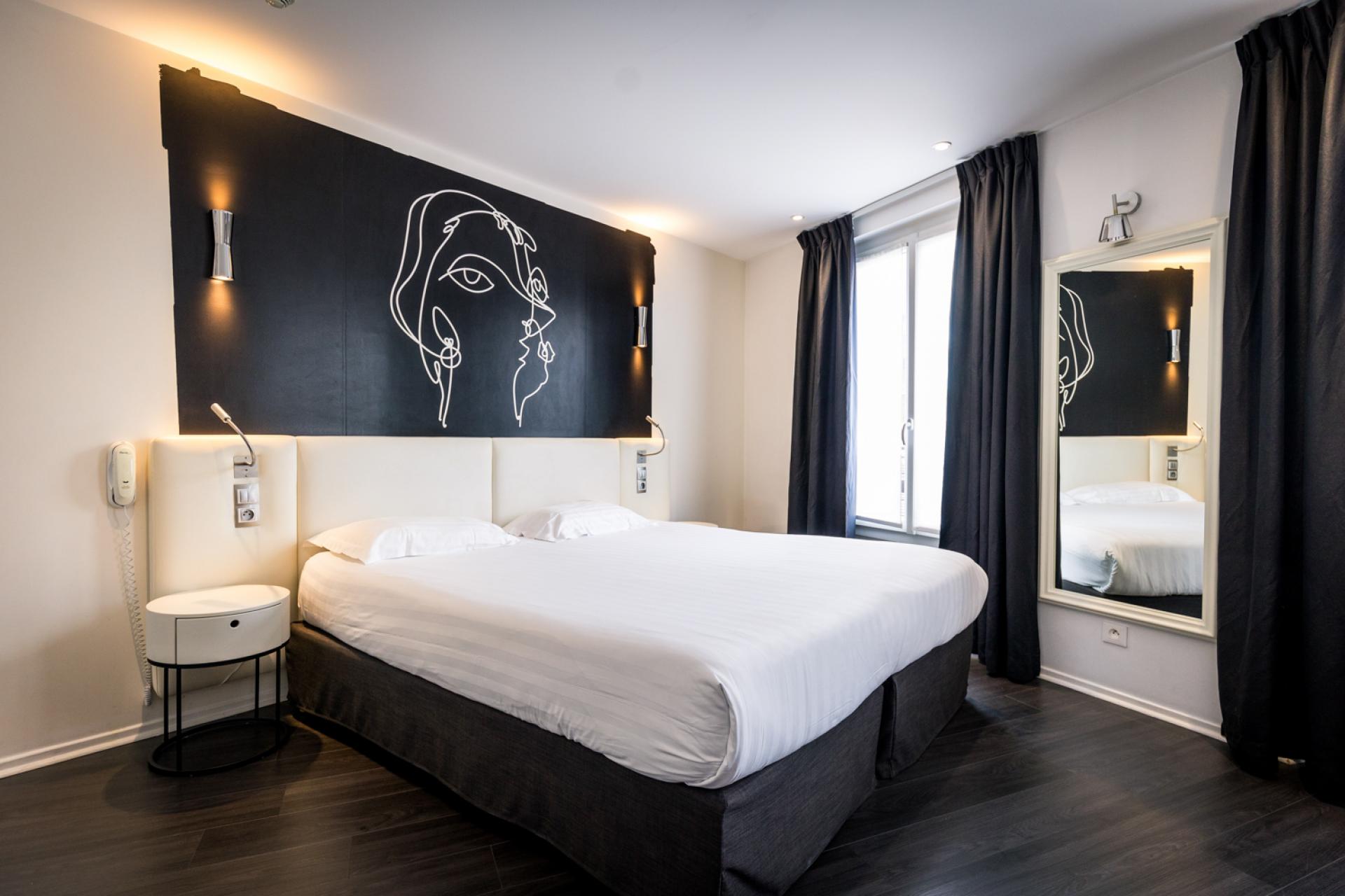 Hôtel Montparnasse Saint Germain - chambre