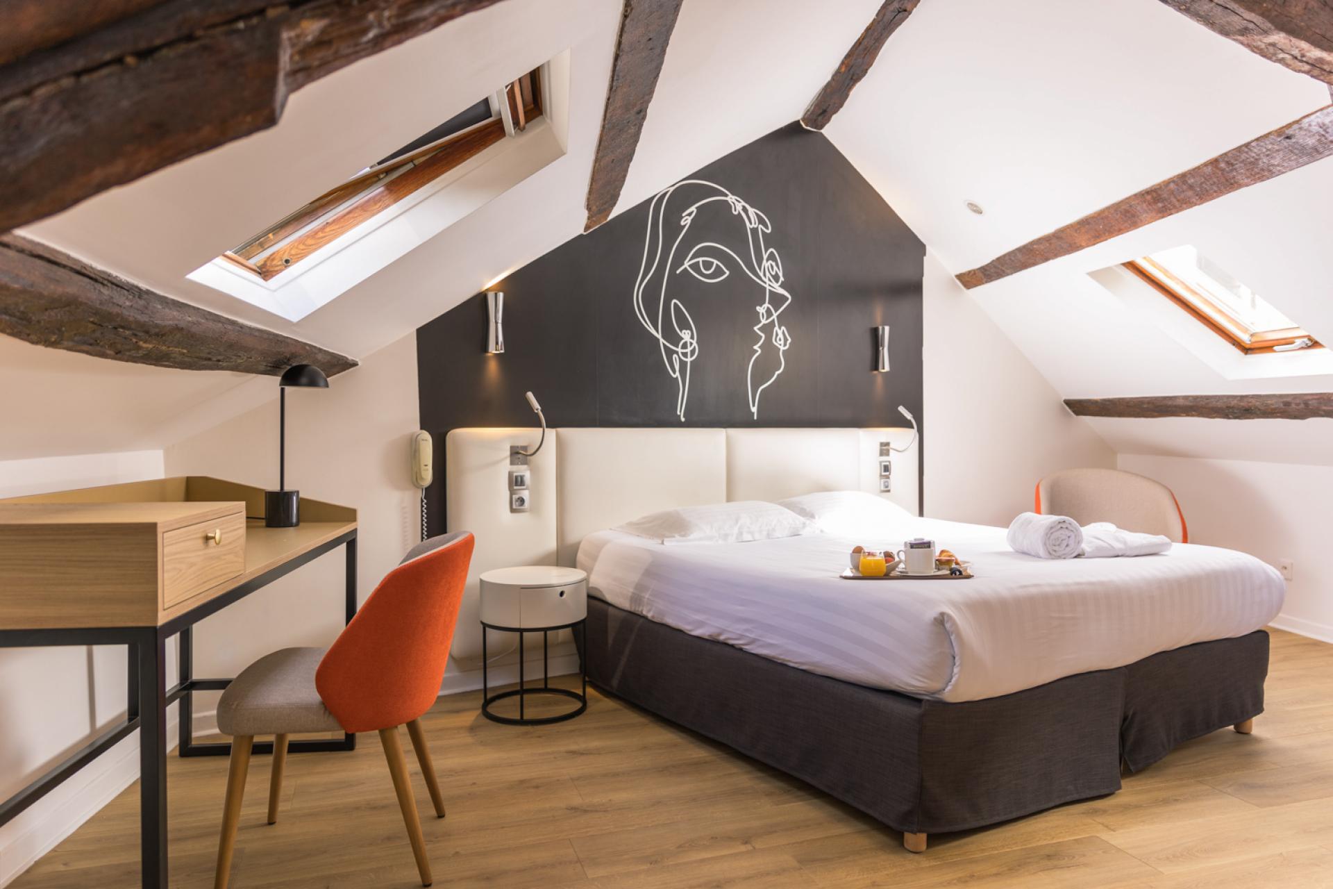 Hôtel Montparnasse Saint Germain - chambre