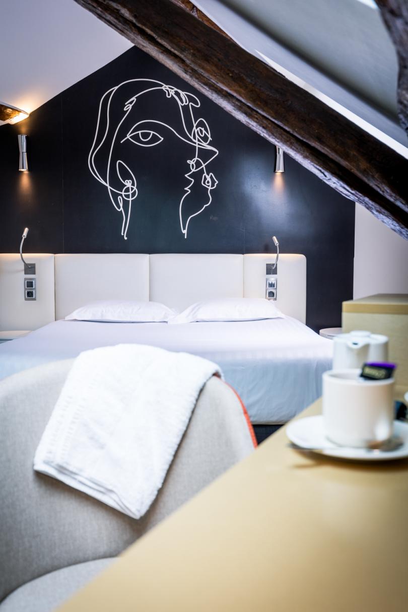 Hôtel Montparnasse Saint Germain - chambre